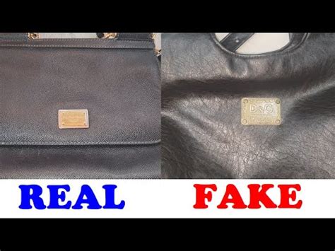 real and fake dolce and gabbana tag on the bags|is a dolce and gabbana real.